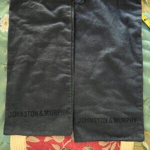 COPY - Set of 2 Soft Flannel Johnston & Murphy Shoe Bags
